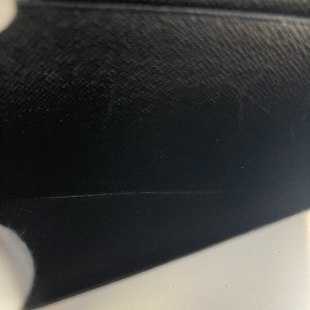 LOUIS VUITTON Vintage Epi Porte Cartes Credit Long Wallet, Black - Preowned - Picture 8 of 13